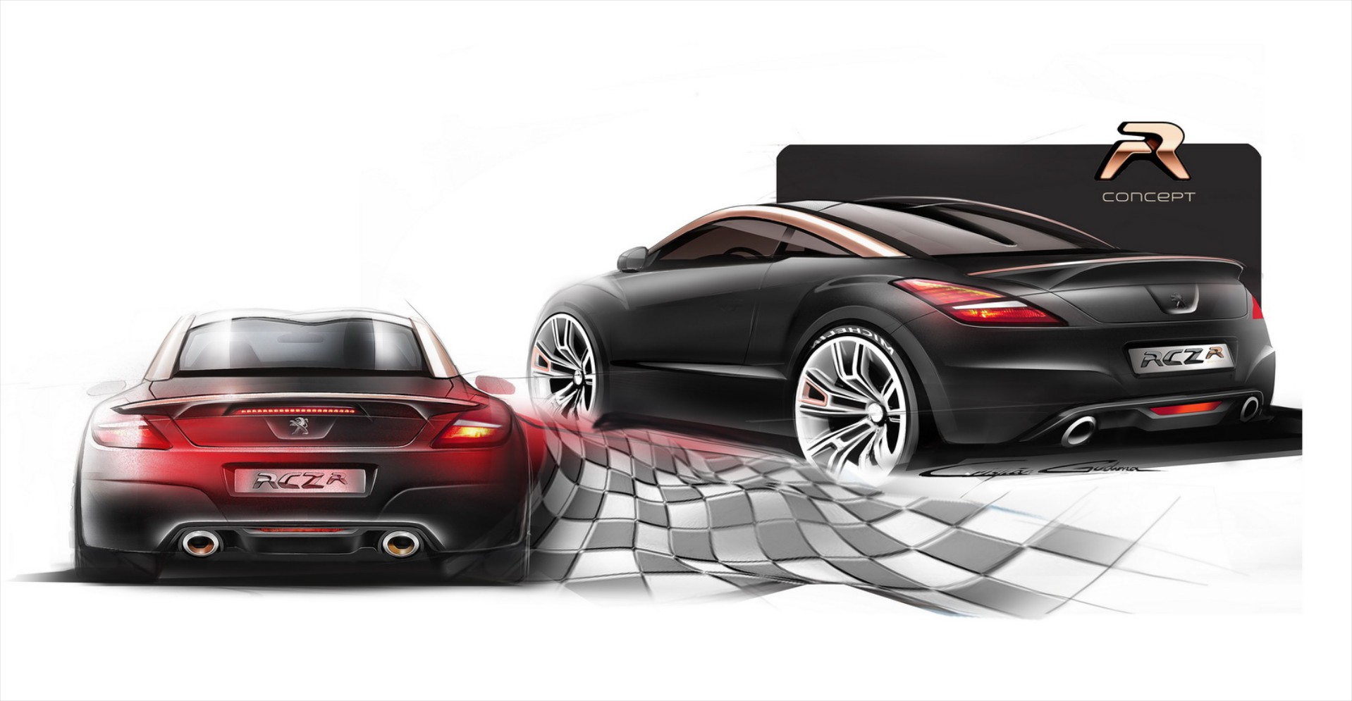 Peugeot RCZ R στο Goodwood

