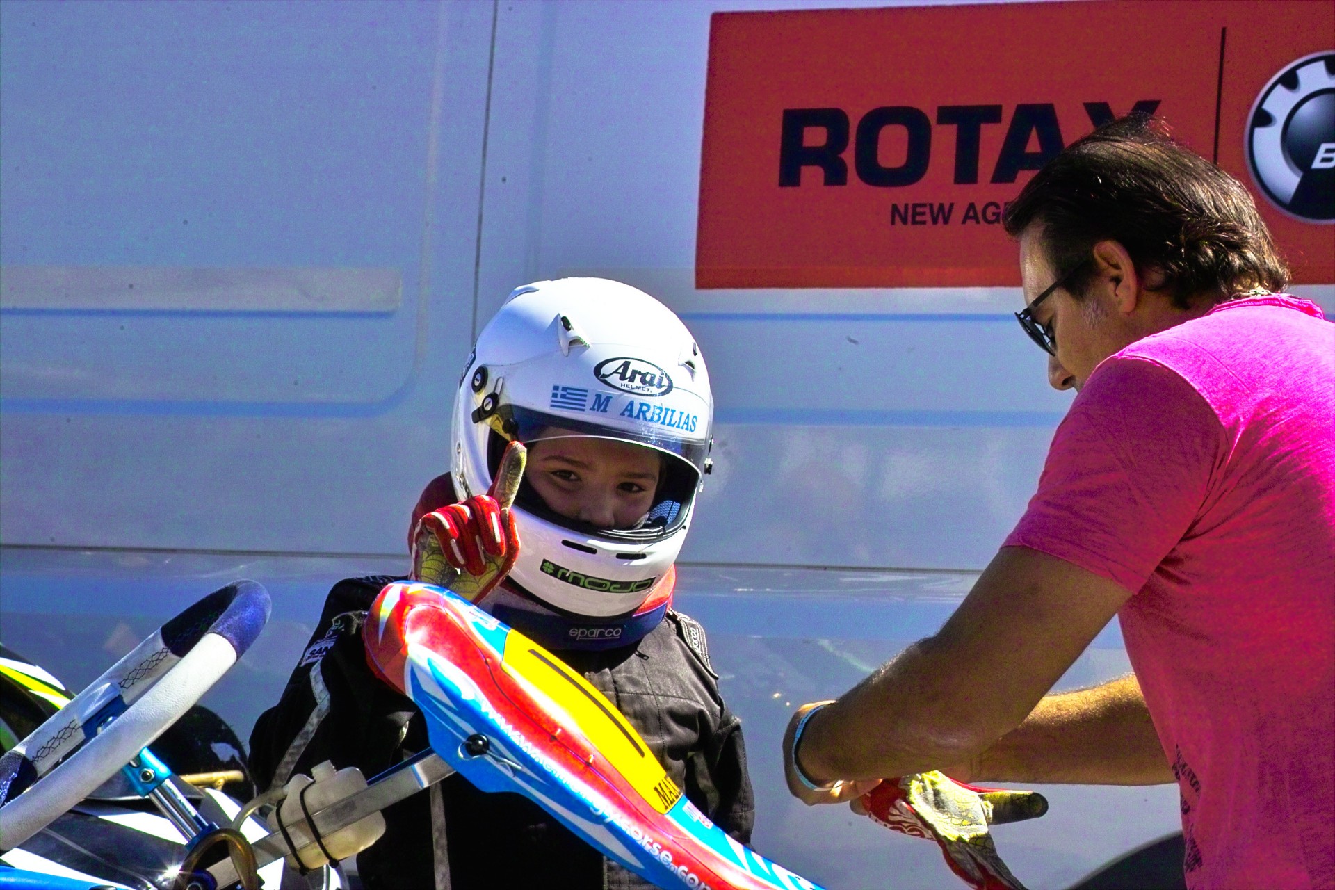 ΚΑRΤ JUNIOR: Eye of the tiger