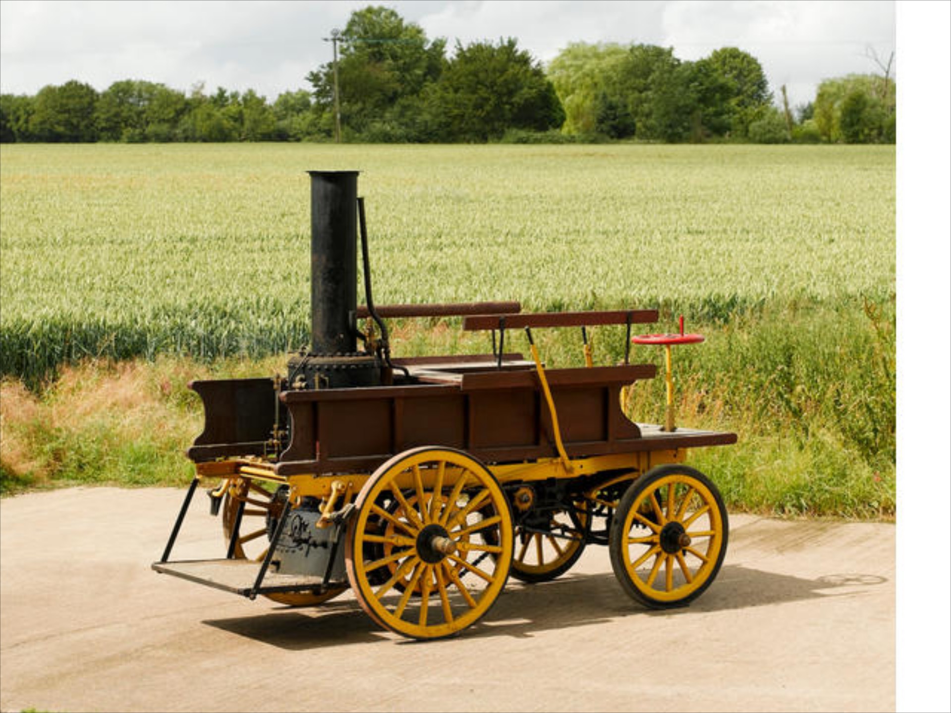 Salvesen steam cart: Όχι άλλο κάρβουνο