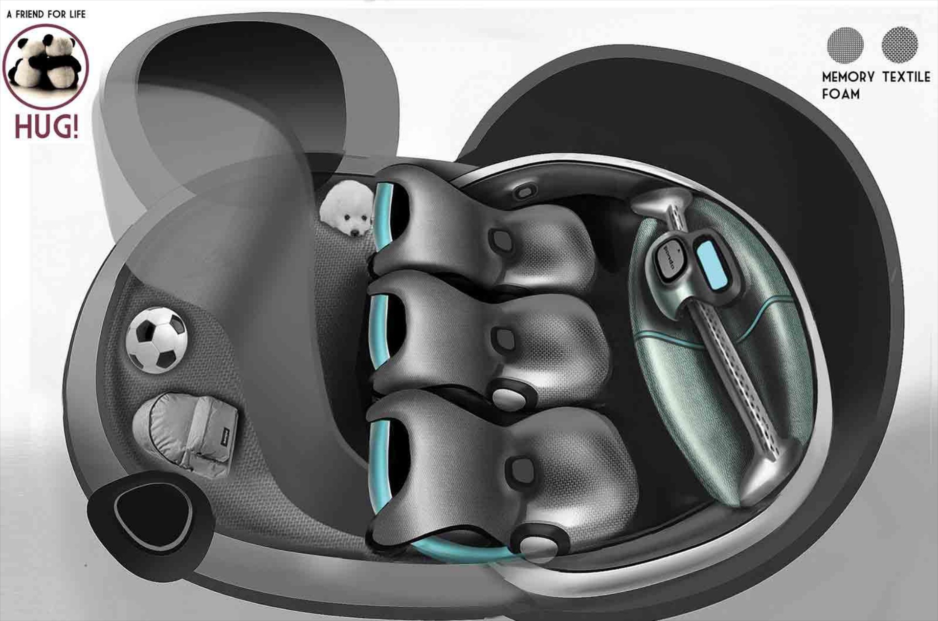 Φοιτητές οραματίζονται τα Fiat 500 και Panda του 2020
