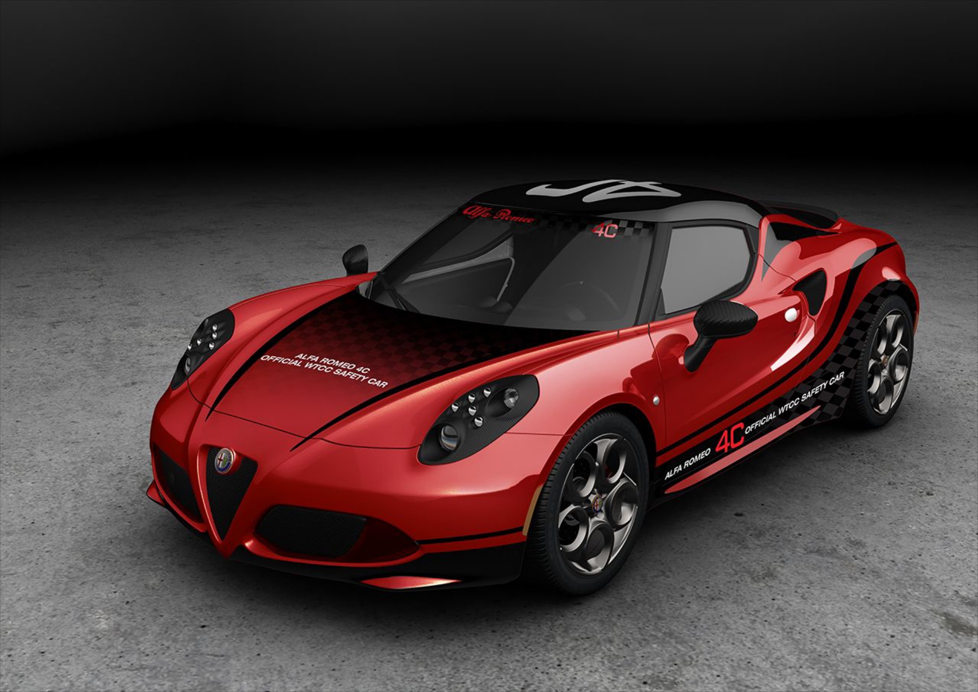 Alfa Romeo 4C αυτοκίνητο ασφαλείας του WTCC
