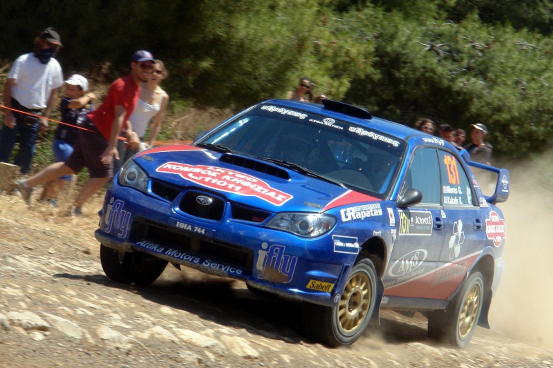 Γρηγόρης Νιώρας - Κώστας Κακαλής @ Ράλι Ακρόπολις 2014