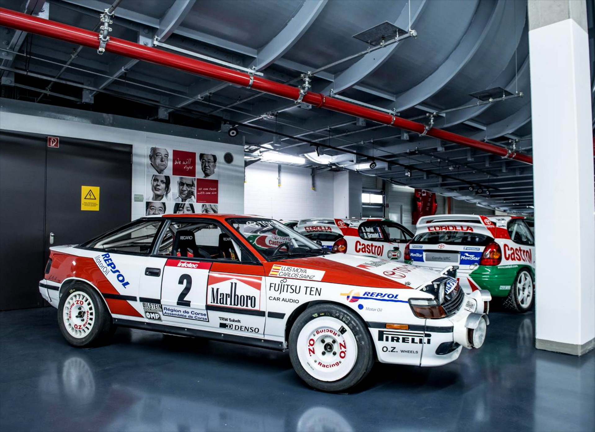 Τα rally cars της Toyota