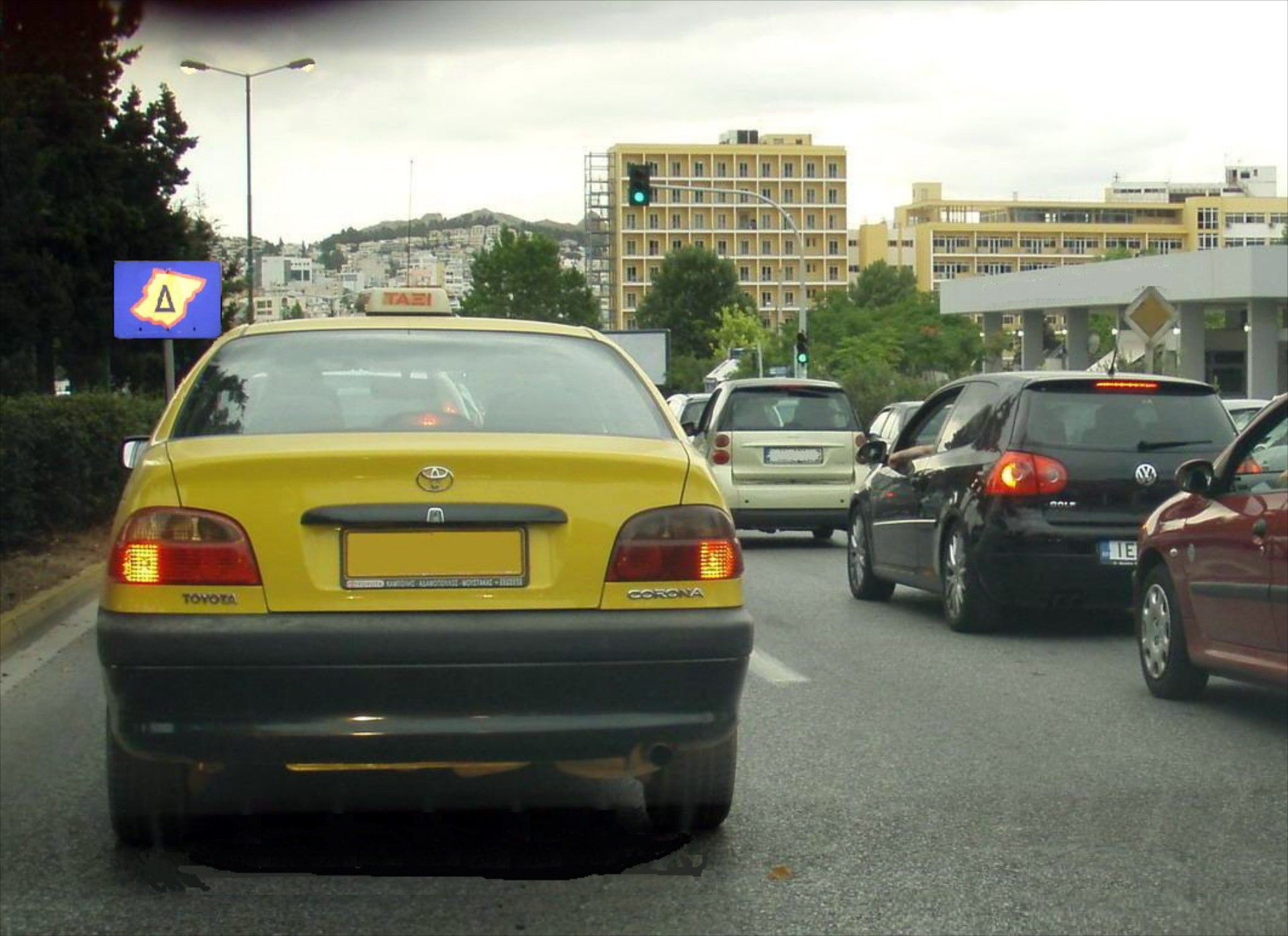 Κόκκινο στον Πράσινο Δακτύλιο, έστω και προσωρινό
