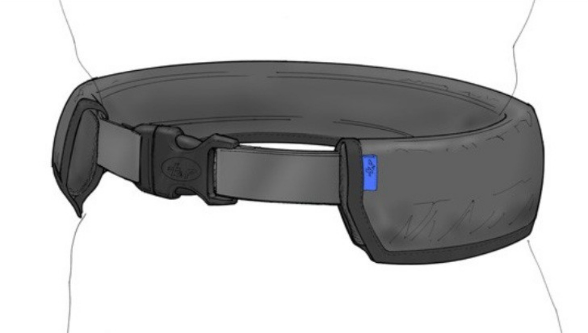 Αερόσακος-ζώνη για προστασία από το πέσιμο
