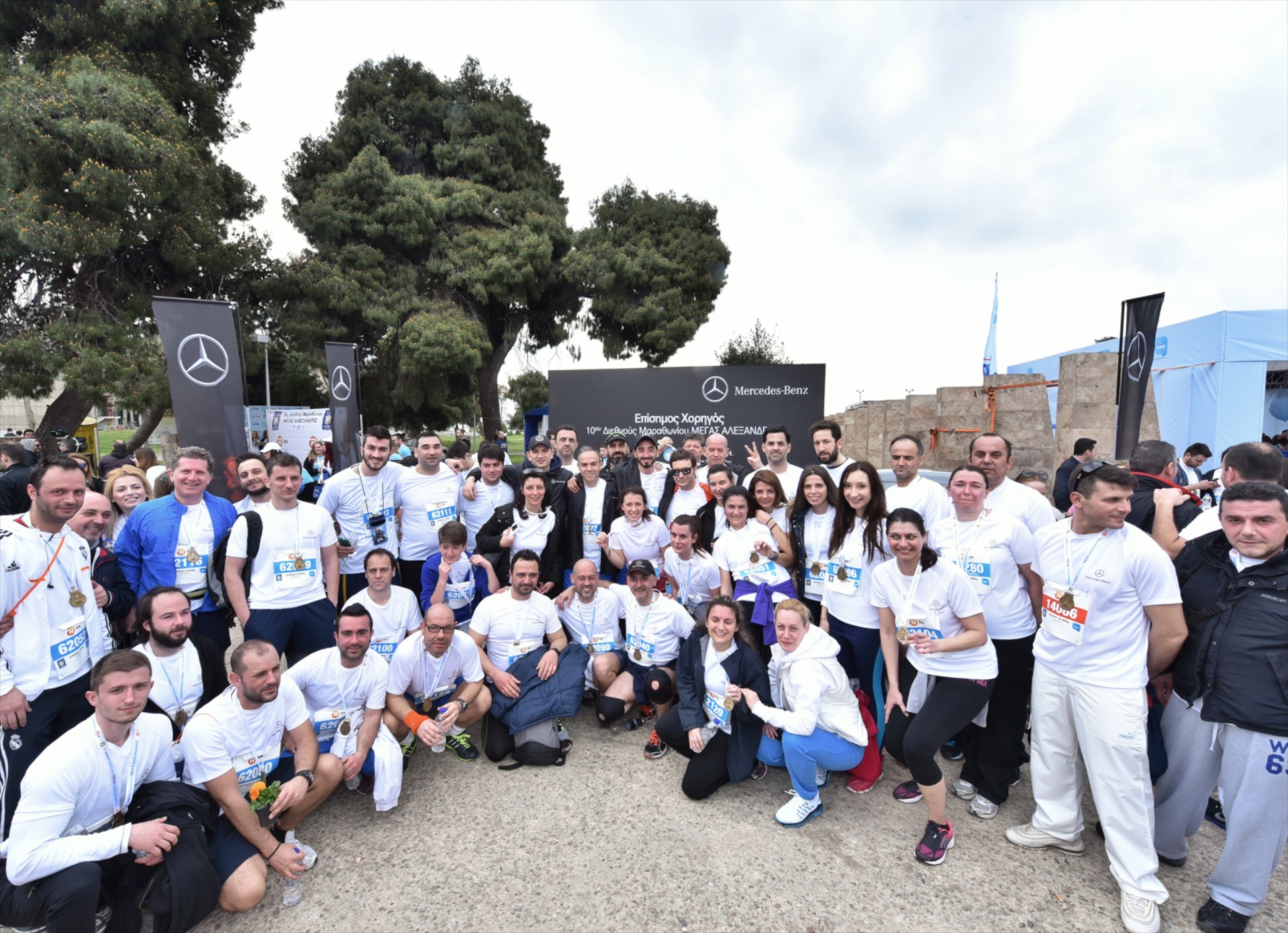 H Mercedes-Benz στον 10ο Διεθνή Μαραθώνιο «Μέγας Αλέξανδρος»