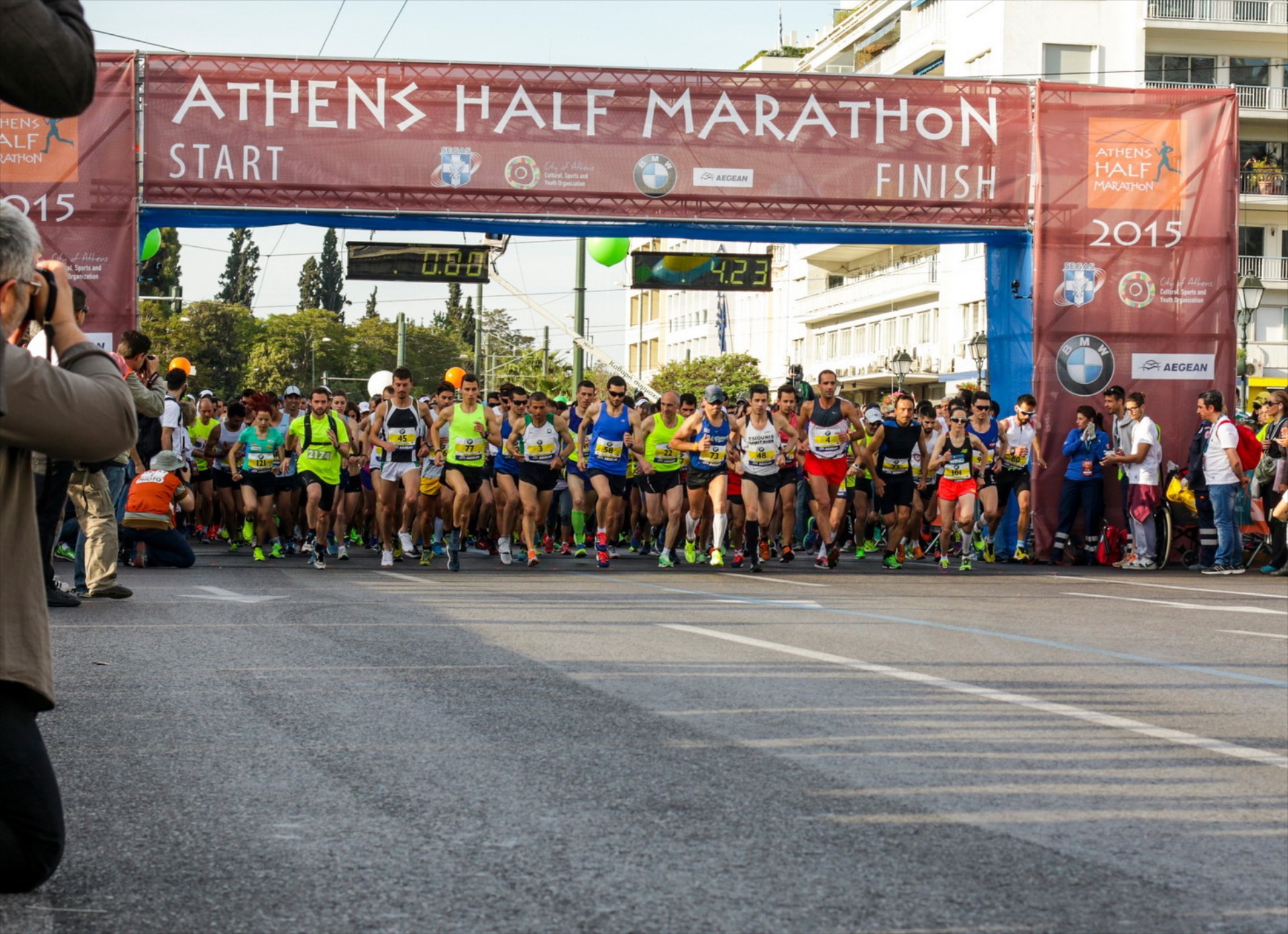 Η BMW στον 4ο Ημιμαραθώνιο Αθήνας
