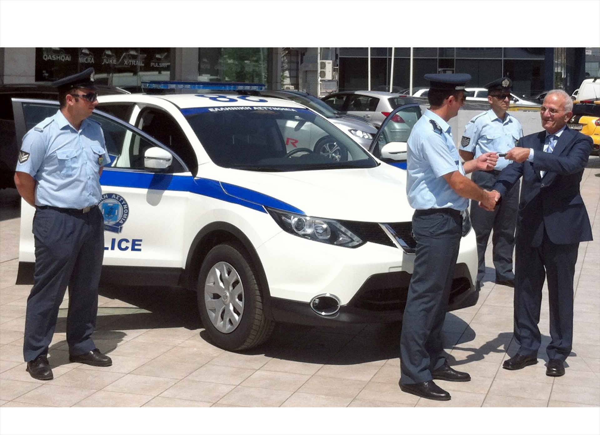 Το πρώτο Nissan Qashqai της ΕΛ.ΑΣ