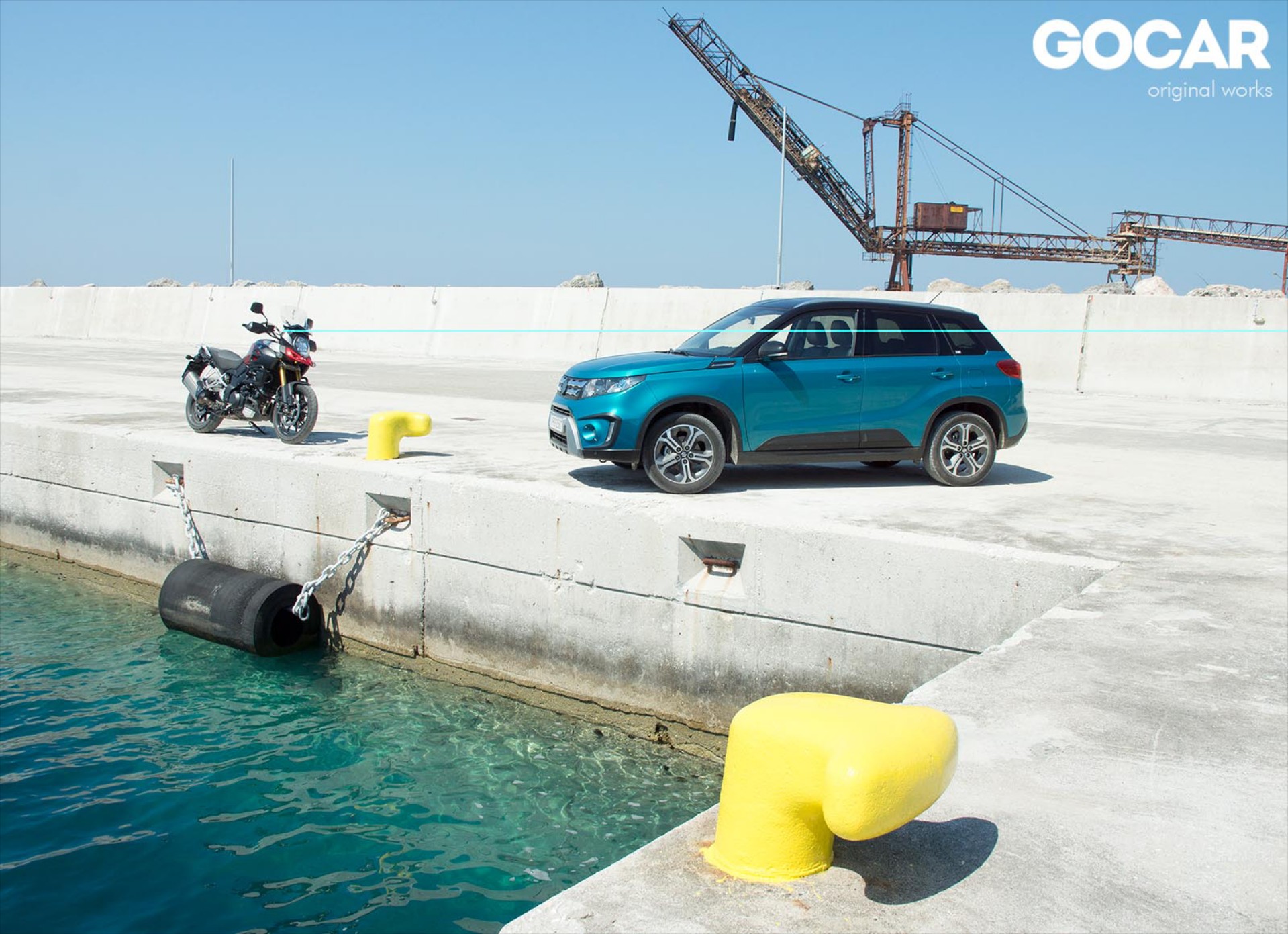 Suzuki Vitara 1.6 D 4x4 vs Suzuki V-STROM 1000     