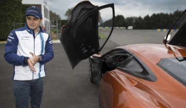 VIDEO: Ο Massa οδηγεί τη Jaguar του James Bond