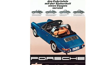 Διαφημίσεις της Porsche από το 1964 έως σήμερα