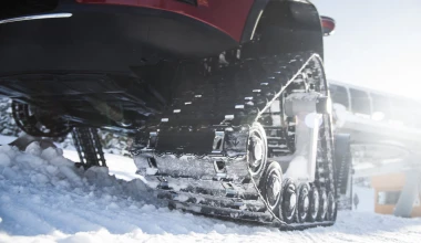 Nissan X-Trail με ερπύστριες (video)