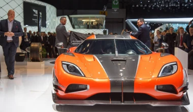 Η τελευταία Agera 1.360 ίππων στη Γενεύη