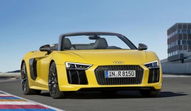 Νέο Audi R8 Spyder V10 στη Νέα Υόρκη (+video)
