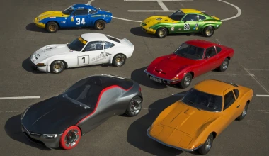 Το σύγχρονο Opel GT δίπλα στην ιστορία του