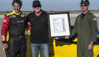 Ρεκόρ ταχύτητας με 427 km/h από τη Hennessey (video)