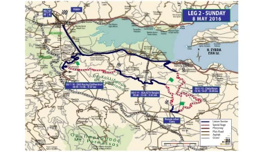 SEAJETS Ράλλυ Ακρόπολις 2016: Η διαδρομή