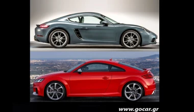 Audi TT RS & Porsche 718 Cayman S: Ποιο από τα 2;