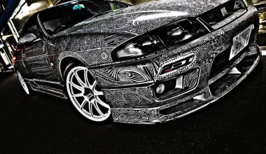 Nissan Skyline GT-R ζωγραφισμένο στο… χέρι