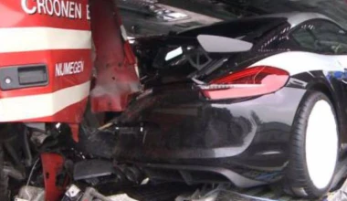 7 καινούργιες Porsche Cayman GT4 καταστράφηκαν… ταυτόχρονα!