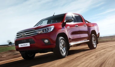 Νέο Toyota Hilux από 23.185 ευρώ