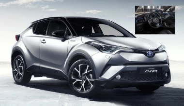 Αποκαλύφθηκε το εσωτερικό του Toyota C-HR