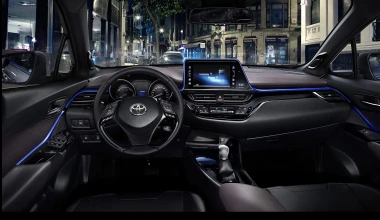 Αποκαλύφθηκε το εσωτερικό του Toyota C-HR