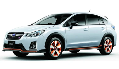 Subaru XV Hybrid με καλούδια STi