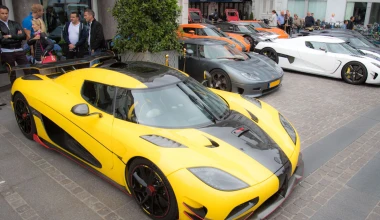 1η συγκέντρωση ιδιοκτητών Koenigsegg (video)