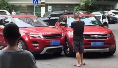 Landwind X7 τρακάρει με Range Rover Evoque