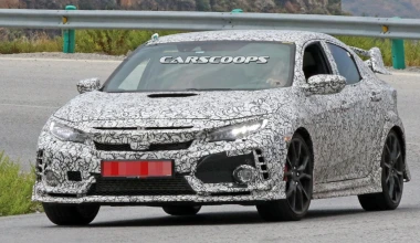 Νέο Honda Civic Type R σε κατασκοπευτικές εικόνες