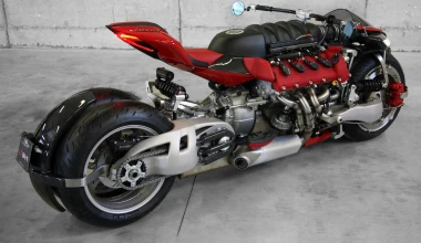 Μοτοσικλέτα με κινητήρα Maserati 470 ίππων (video)