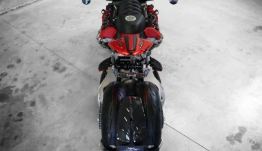 Μοτοσικλέτα με κινητήρα Maserati 470 ίππων (video)