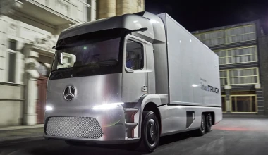 Ηλεκτρικό φορτηγό Mercedes-Benz με 200 km αυτονομίας