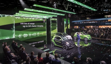 Πρεμιέρα στο Παρίσι τα ηλεκτρικά Smart