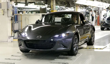 Ξεκινάει η παραγωγή του Mazda MX-5 RF