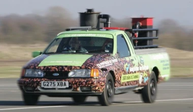 Coffee Car - Ρεκόρ ταχύτητας με καφέ στο ρεζερβουάρ!