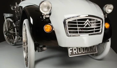 To αγαπημένο 2CV και σε… ηλεκτρικό 3κυκλο