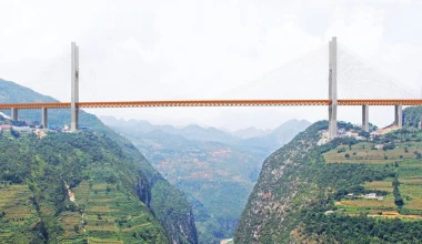 Άνοιξε η υψηλότερη γέφυρα στον κόσμο (vid)