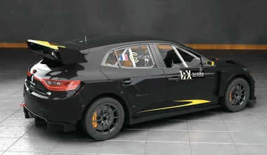 Renault Megane WRX με αγωνιστική περιβολή