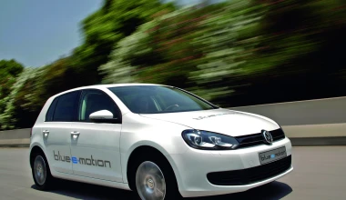 VW Golf blue-e-motion