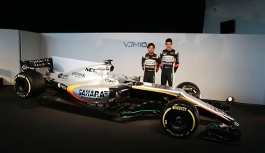 F1: Η Force India VJ10 παρουσιάστηκε σήμερα στο Silverstone