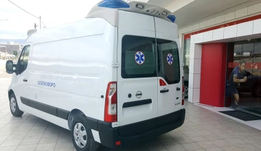 Το Nissan NV400 τώρα και ασθενοφόρο!