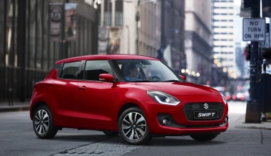 Νέο Suzuki Swift: Αναλυτικά τιμές & εξοπλισμοί