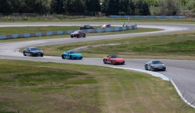 Στις Σέρρες με 911 Turbo, Panamera Turbo, Cayman S, Boxster S και Macan Turbo