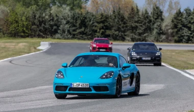 Στις Σέρρες με 911 Turbo, Panamera Turbo, Cayman S, Boxster S και Macan Turbo