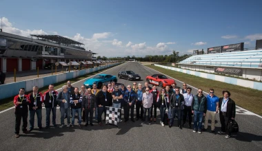 Στις Σέρρες με 911 Turbo, Panamera Turbo, Cayman S, Boxster S και Macan Turbo