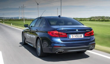 ΟΔΗΓΟΥΜΕ την υβριδική BMW 530e