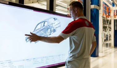 Το ρολόι που έλεγχει τη διαδικασία παραγωγής των Alfa Romeo