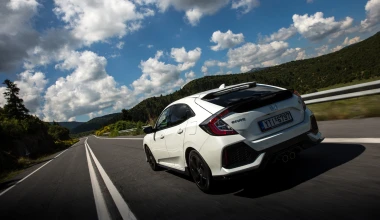 ΟΔΗΓΟΥΜΕ το νέο Honda Civic VTEC Turbo